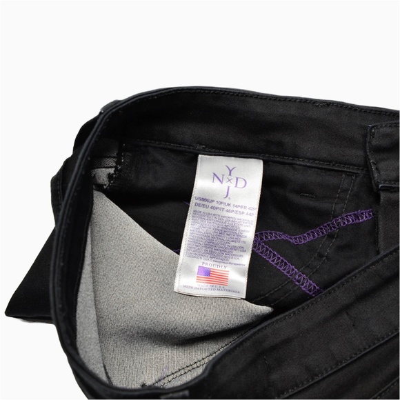 NYDJ Alina Legging Lift Tuck Technology Denim Jeans Cotton Blend Size 10P - Picture 6 of 7